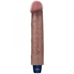 Вибратор реалистичный "Lovetoy Real Softee 9" мега мощный мулат