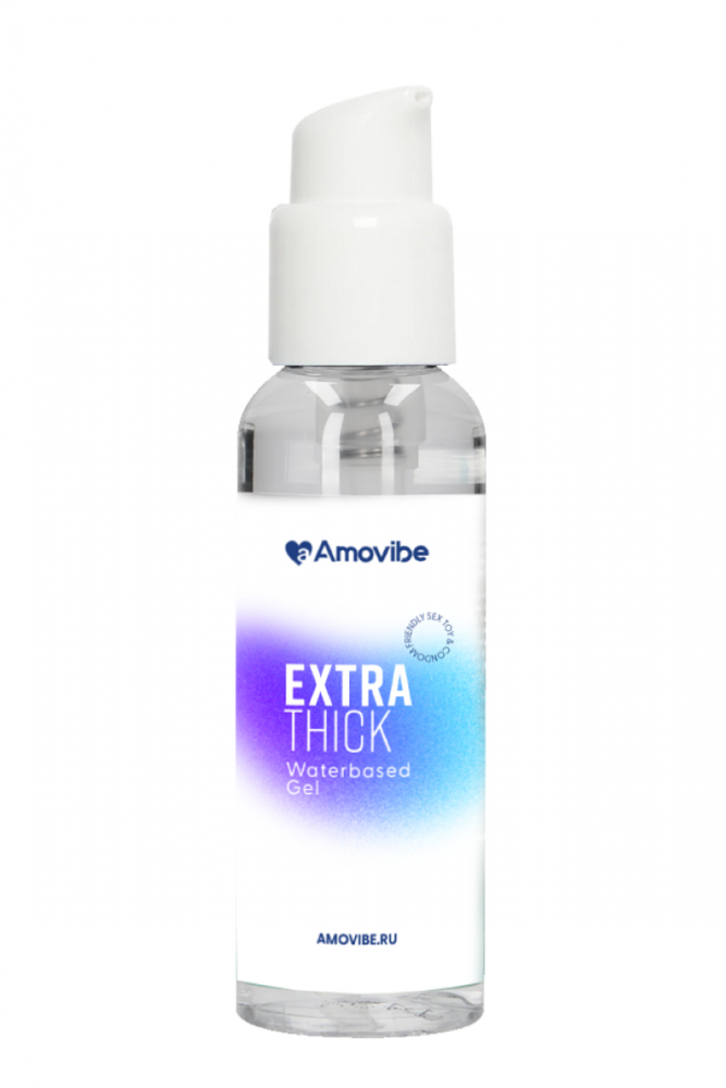 Гель на водной основе "Amovibe Extra Thick" супер густой, 100ml 